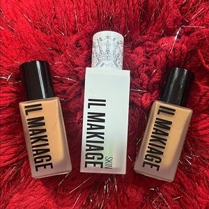 🌸 IL MAKIAGE Woke Up Like This Foundation #175 #195 and Power Camo Lot!